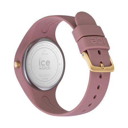 Montre femme s ice watch glam brushed silicone rose – analogiques
