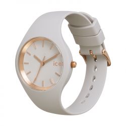 Montre femme s ice watch glam brushed silicone gris - analogiques - edora - 1