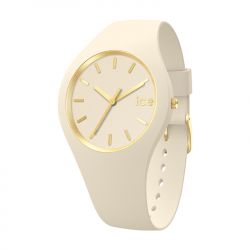 Montre femme s ice watch glam brushed silicone amande - analogiques - edora - 0