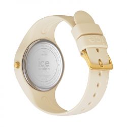 Montre femme s ice watch glam brushed silicone amande - analogiques - edora - 3
