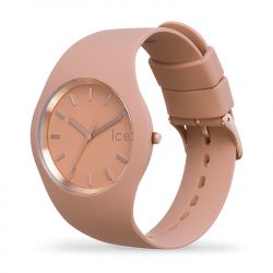 Montre femme m ice watch glam brushed silicone brun - analogiques - edora - 1
