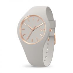 Montre femme s ice watch glam brushed silicone gris - analogiques - edora - 0