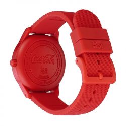 Montre mixte solaire m ice watch coca cola red silicone rouge - solaires - edora - 3