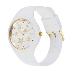 Montre femme s ice watch ice glam rock silicone blanc - analogiques - edora - 1