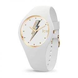 Montre femme s ice watch glam electric silicone blanc - analogiques - edora - 0