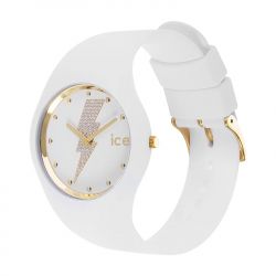 Montre femme m ice watch glam electric silicone blanc - analogiques - edora - 1