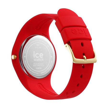 Montre femme m ice watch glam rock kiss silicone rouge – analogiques