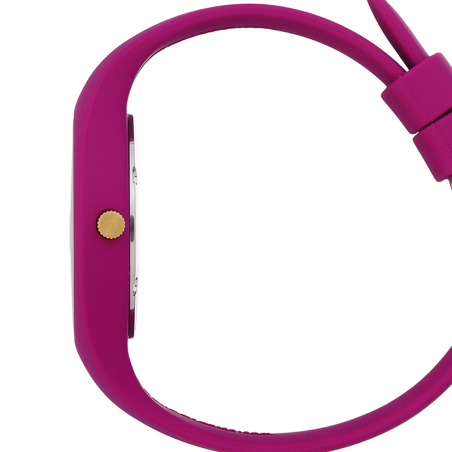 Montre femme s ice watch glam brushed silicone rose – analogiques