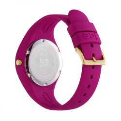 Montre femme s ice watch glam brushed silicone rose - analogiques - edora - 3