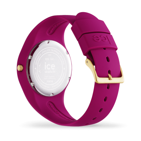 Montre femme m ice watch glam brushed silicone rose – analogiques