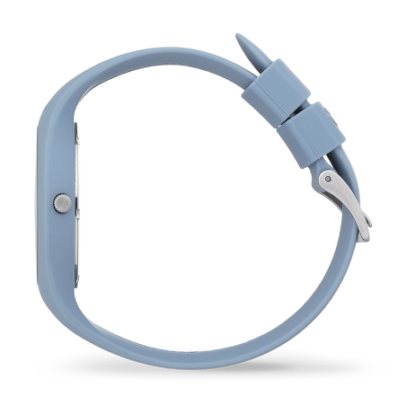 Montre femme m ice watch glam brushed silicone bleu – analogiques