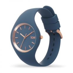 Montre femme s ice watch glam brushed silicone bleu - analogiques - edora - 1