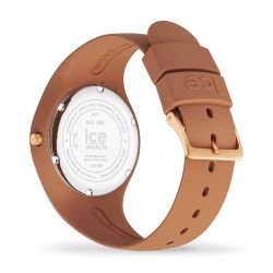 Montre femme m ice watch glam brushed silicone brun - analogiques - edora - 3