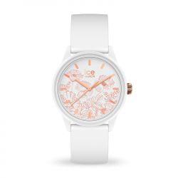 Montre femme solaire s ice watch solar power spring silicone blanc - solaires - edora - 0