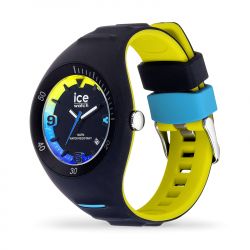 Montre homme m ice watch p.leclercq silicone noir et jaune - analogiques - edora - 1