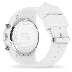 Montre chronographe homme l ice watch chrono white blue silicone blanc - chronographes - edora - 3