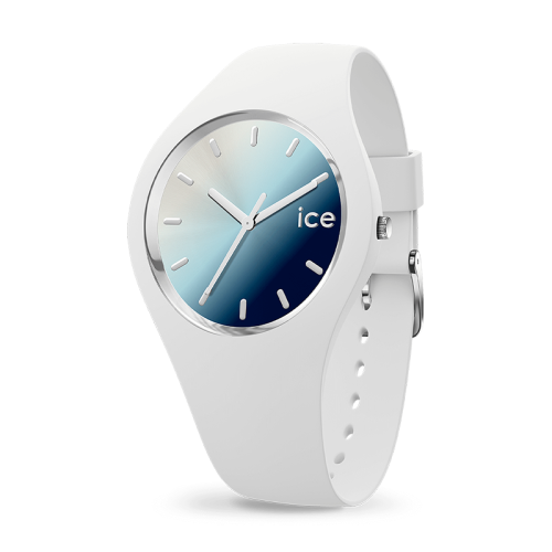 Montre Femme S ICE WATCH SUNSET Silicone Blanc