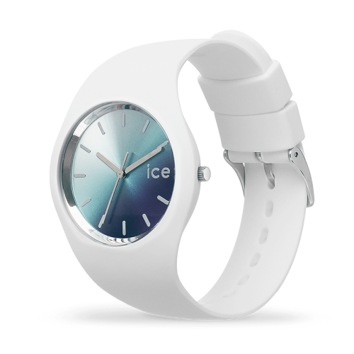 Montre Femme S ICE WATCH SUNSET Silicone Blanc