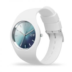 Montre femme s ice watch sunset silicone blanc - analogiques - edora - 1