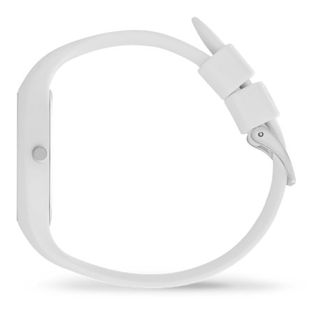 Montre femme m ice watch sunset silicone blanc – analogiques