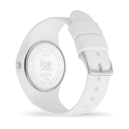 Montre femme m ice watch sunset silicone blanc – analogiques