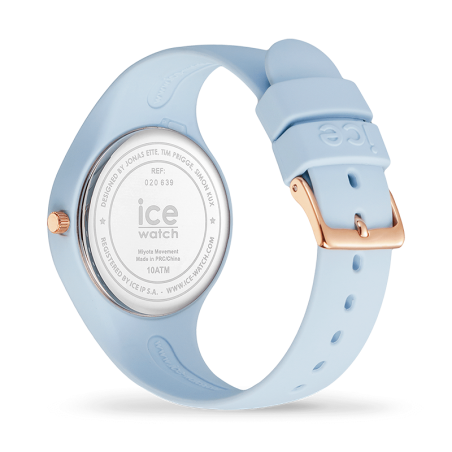 Montre femme s ice watch sunset pastel silicone bleu – analogiques
