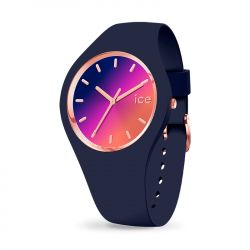 Montre femme s ice watch sunset silicone bleu - analogiques - edora - 0