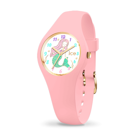 Montre enfant xs ice watch mermaid silicone rose – junior