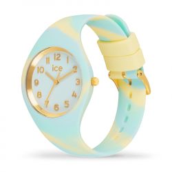 Montre femme s ice watch ice tie and dye silicone fresh mint - analogiques - edora - 1