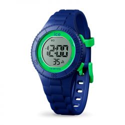 Montre digitale enfant s ice watch digit dino silicone bleu - juniors - edora - 0
