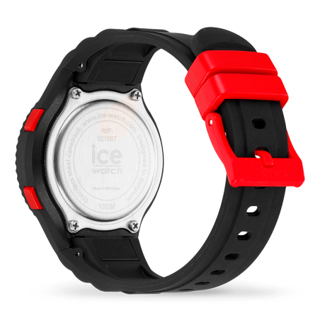 Montre digitale enfant s ice watch digit spider silicone noir – junior