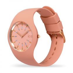 Montre femme m ice watch cosmos celest clay silicone brun - analogiques - edora - 1