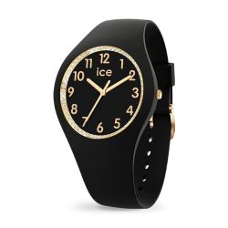 Montre femme s ice watch cosmos black crystal numbers silicone noir - analogiques - edora - 0