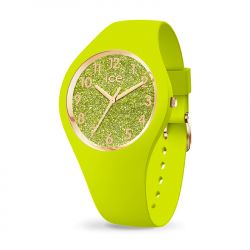 Montre femme s ice watch glitter silicone lime - analogiques - edora - 0