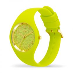 Montre femme s ice watch glitter silicone lime - analogiques - edora - 1