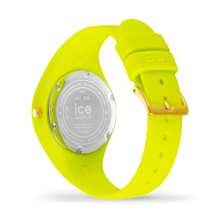 Montre femme s ice watch glitter silicone lime – analogiques