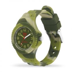 Montre enfant xs ice watch tie and dye silicone green shades - juniors - edora - 1