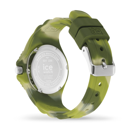 Montre enfant xs ice watch tie and dye silicone green shades – junior
