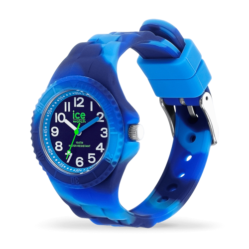 Montre Enfant XS ICE WATCH TIE AND DYE Silicone Blue Shades