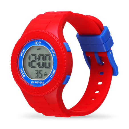 Montre Digitale Enfant S ICE WATCH DIGIT Silicone Red Blue