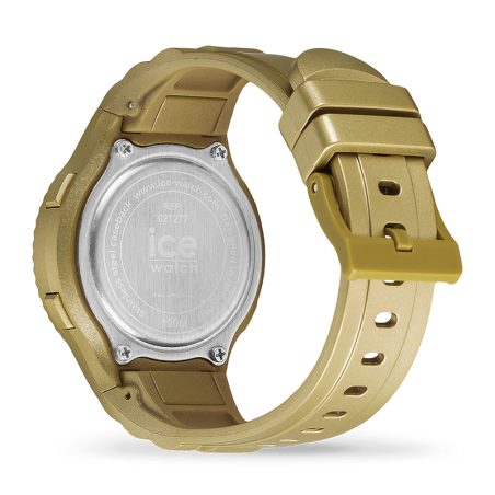 Montre digitale enfant s ice watch digit silicone gold metallic – junior