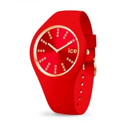 Montre femme s ice watch cosmos silicone rouge - analogiques - edora - 0