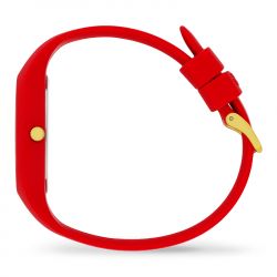 Montre femme s ice watch cosmos silicone rouge - analogiques - edora - 2
