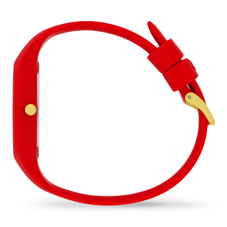 Montre femme s ice watch cosmos silicone rouge – analogiques