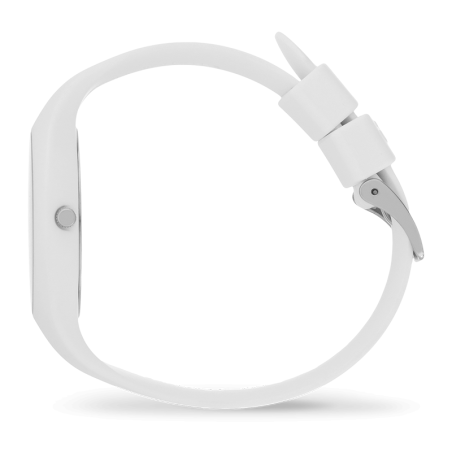 Montre femme m ice watch horizon turquoise silicone blanc – analogiques