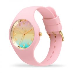 Montre femme s ice watch horizon silicone pink girly - analogiques - edora - 1
