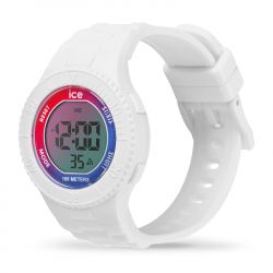 Montre femme digitale s ice watch sunset silicone blanc - digitales - edora - 1