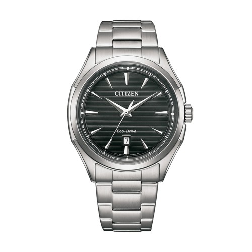 Montre Homme Quartz Solaire CITIZEN PLATFORM CLASSIC ELEGANT Acier Argenté