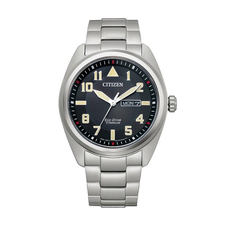 Montre homme quartz solaire citizen supertitanium eco-drive acier argenté – solaires