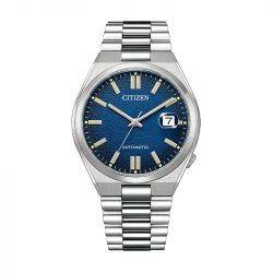 Montre homme automatique citizen tsuyosa acier argenté - automatiques - edora - 0